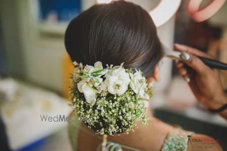 Photo of Pretty bridal bun