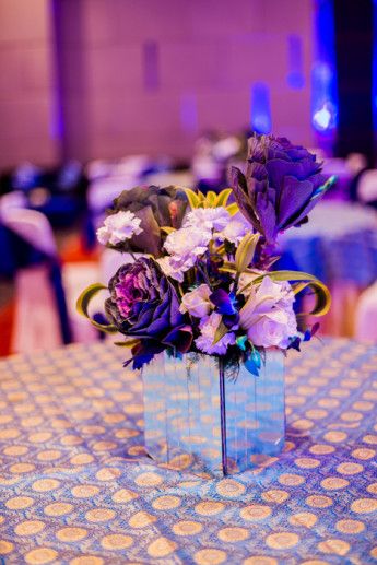 Photo of table centerpiece