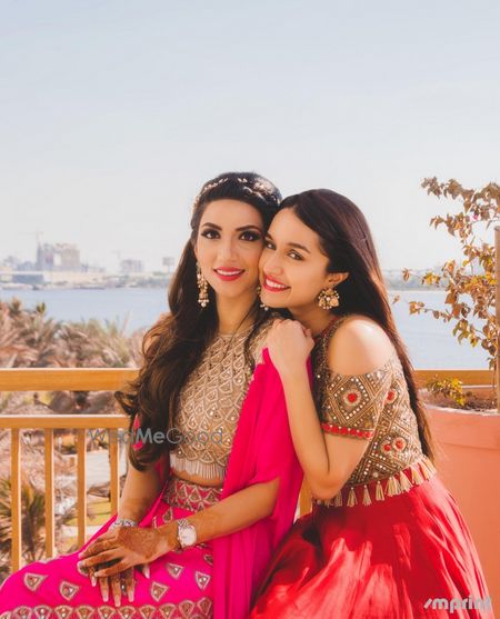 Photo of Shraddha kapoor at her sisters wedding