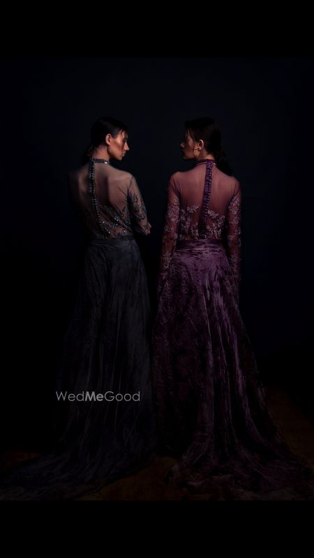 Photo of Back gown designs