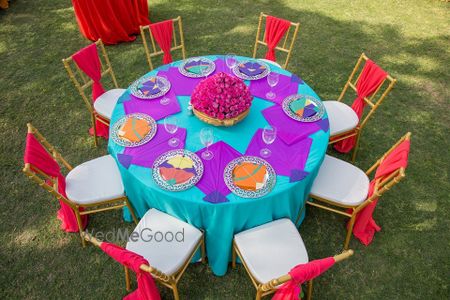 Photo of Kites used in mehendi decor