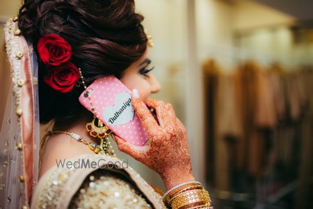 Photo of Candid bride shot