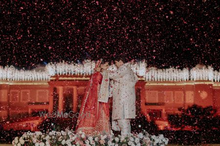 Photo of grand wedding decor