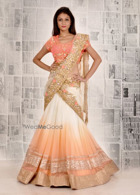 Photo of ombre lehenga