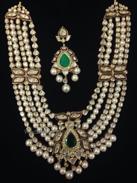 Photo of multi strand bridal necklace