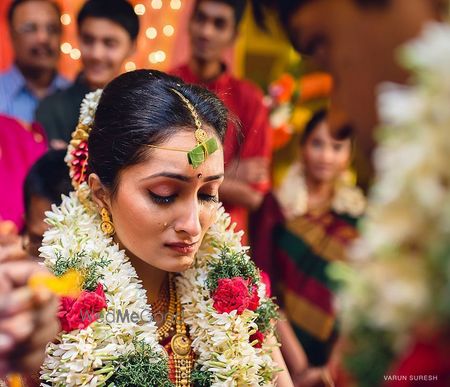 Photo of South indian bridal portrait