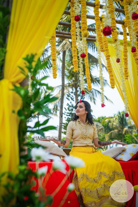 Photo of Day wedding mehndi decor