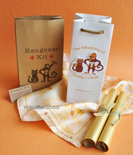 Photo of Hangover Kits as Favors