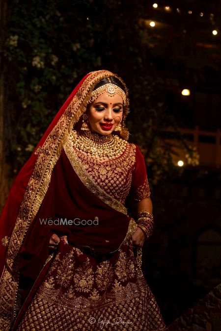 Photo of Stunning dewy bridal makeup