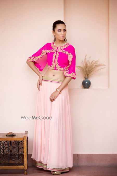 Photo of light lehenga