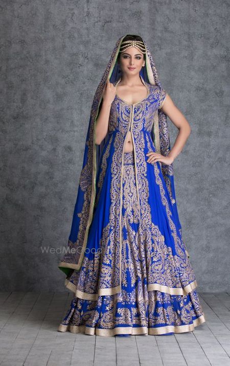 Photo of jacket lehenga