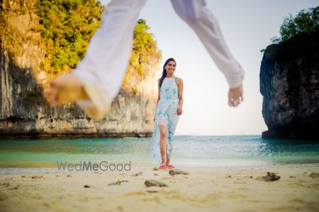 Photo of Beautiful island and beach pre wedding shoot