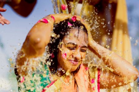 Photo of a stunning Mangalasnanam shot