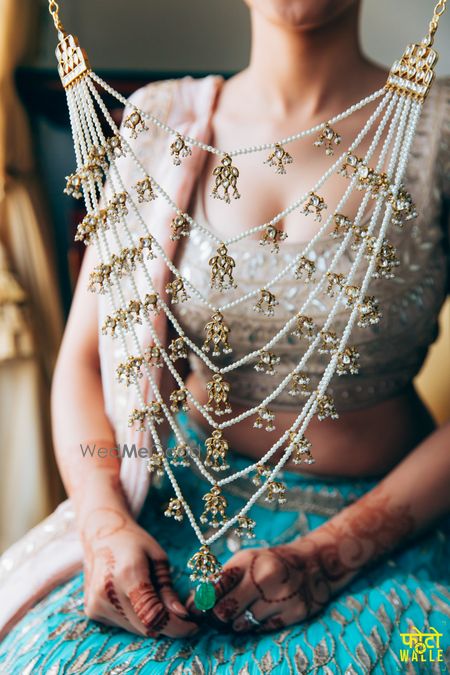 Photo of Layered bridal jewellery