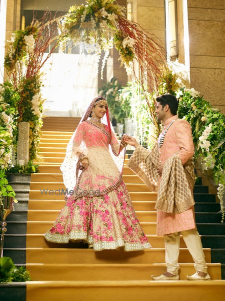 Photo of A couple on their wedding day