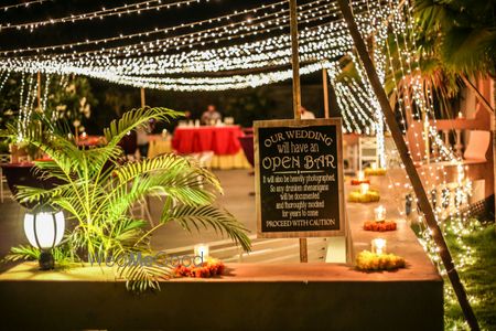 Photo of Cocktail / reception decor