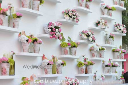 Light Pink Wedding Decor Photo