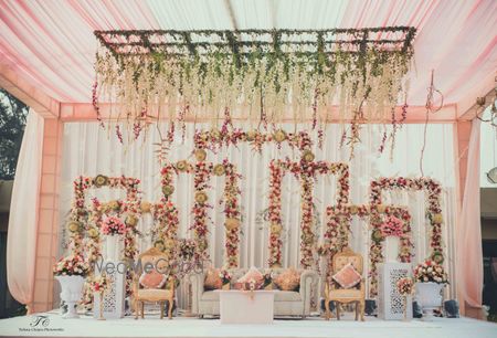 Photo of pastel pink decor