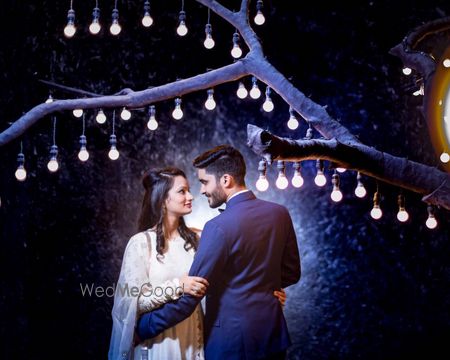 Photo of Romantic pre-wedding couple shot