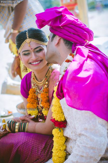 Photo of Cute south indian couple shot