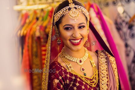 Photo of Candid bride shot