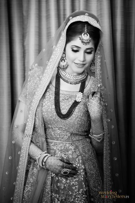 Photo of Smiling bride shot