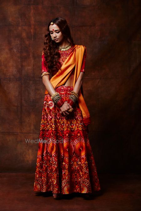 Photo of funky lehenga