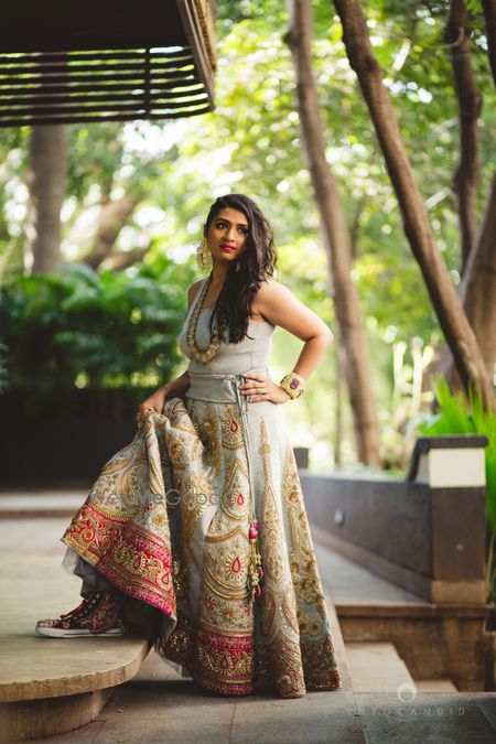 Photo of pastel lehenga