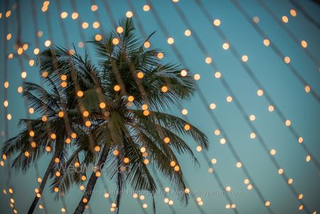 Photo of Beach Weddings Fairy Lights Decor