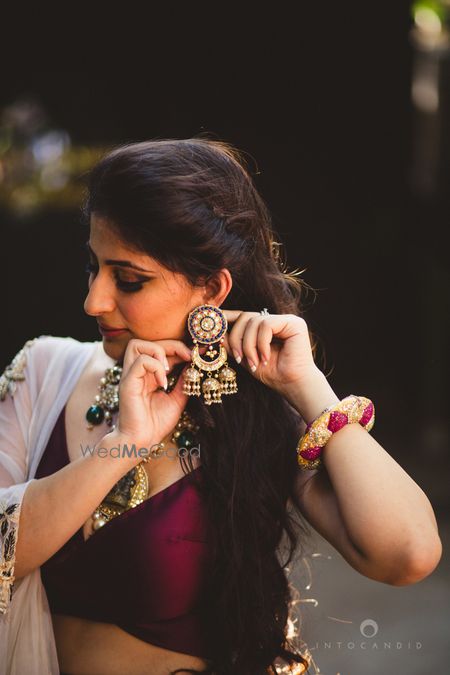 Photo of jhumki earrings