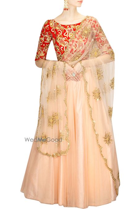 Photo of pastel lehenga