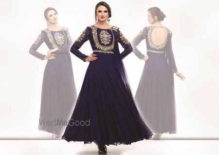 Photo of full sleeved anarkali