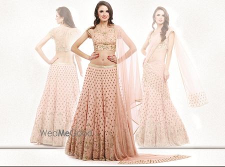 Photo of light pink lehenga