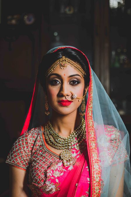 Photo of Dusky bridal makeup look