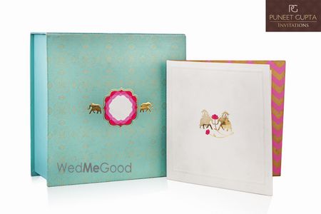 Photo of elegant invitations