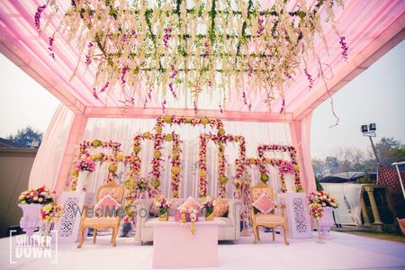 Photo of fairytale stage decor