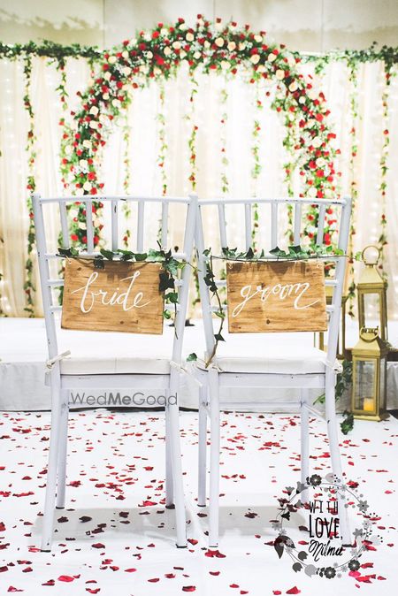 Photo of Dedicated Couple Chairs Decor