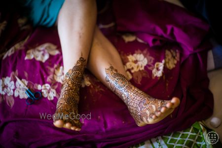 Photo of Bridal Feet Mehendi