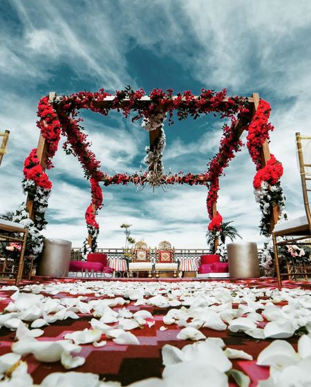 Photo of Unique Mandap Decor