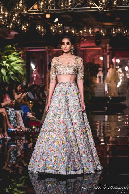 Photo of Light blue lehenga by Manish MAlhotra 2016