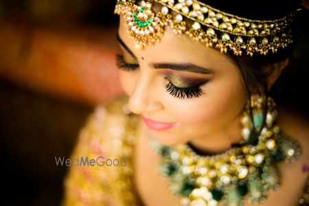 Photo of Beautiful bridal makeup