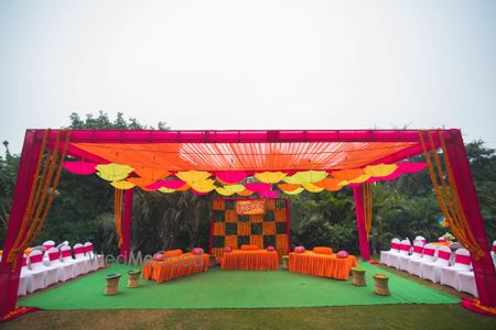 Photo of Summer mehendi decor