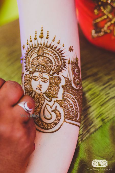 Photo of God Portraits in Mehendi