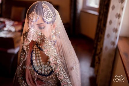 Photo of Beautiful veil shot.