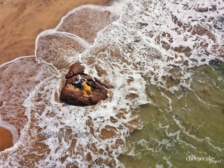 Photo of Aerial pre-wedding shoot idea