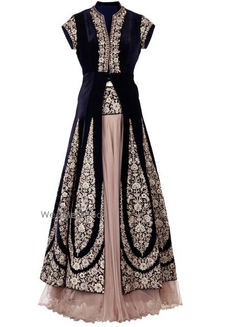 Photo of jacket lehenga